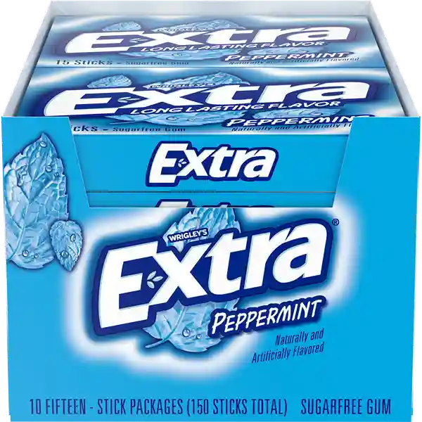 Extra Peppermint Gum, 15-Stick