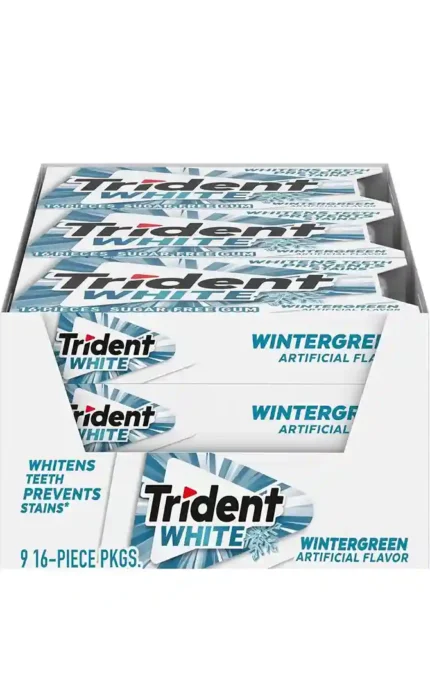 Trident White Wintergreen 9 Packs