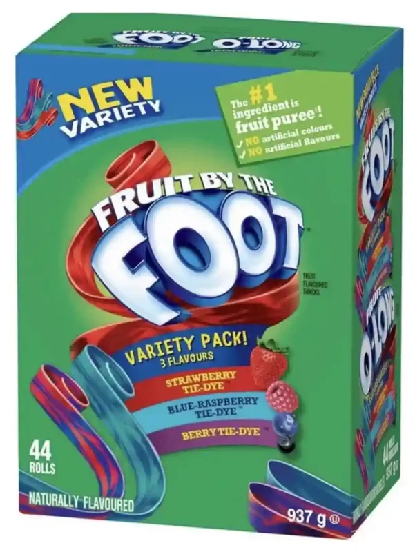 Fruit by the foot Variety Pack 3 assorted Flavors - 44 Rolls