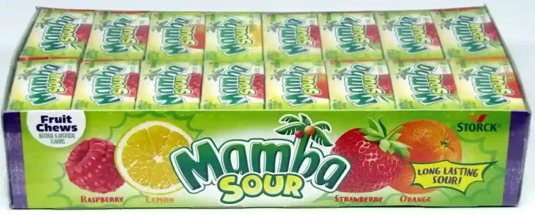 Mamba Sour Fruit Chews Candy