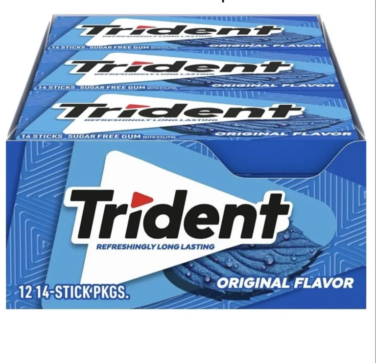 Trident Original Flavor Sugar Free Gum, 14 Sticks