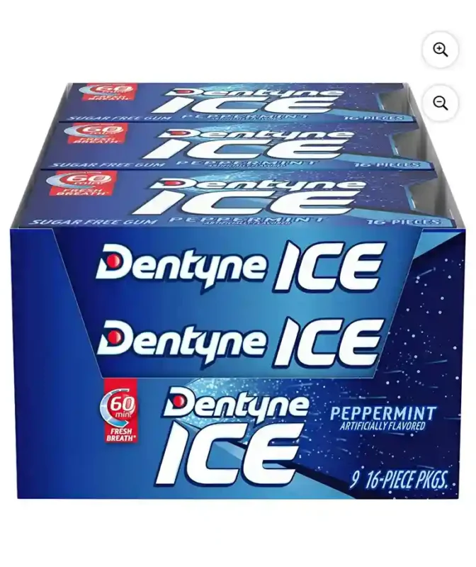 Dentyne Ice Peppermint Sugar-Free Chewing Gum