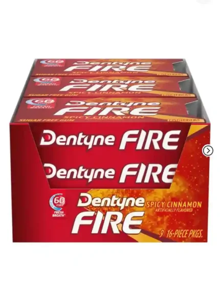 dentyne ice spice cinnamon sugar-free chewing gum
