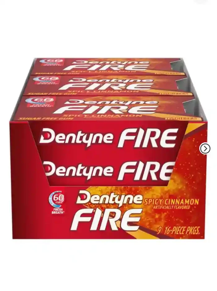 dentyne ice spice cinnamon sugar-free chewing gum