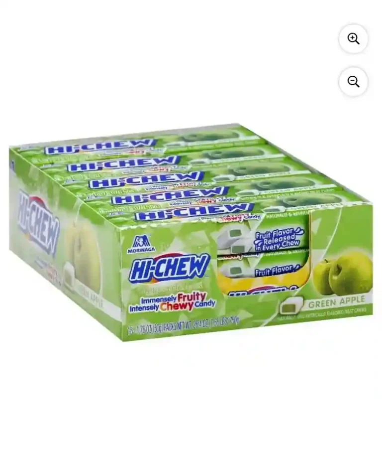 Hi Chew Fruit Chews Green Apple chewy sticks 15 Packs