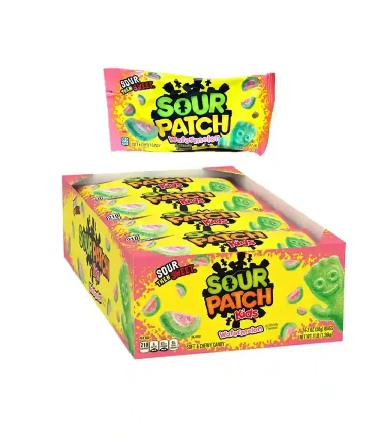 Sour Patch Kids Soft And Chewy Candy 24 Count
