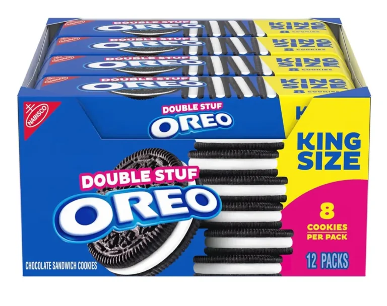 OREO King Size Double Stuf Chocolate Sandwich