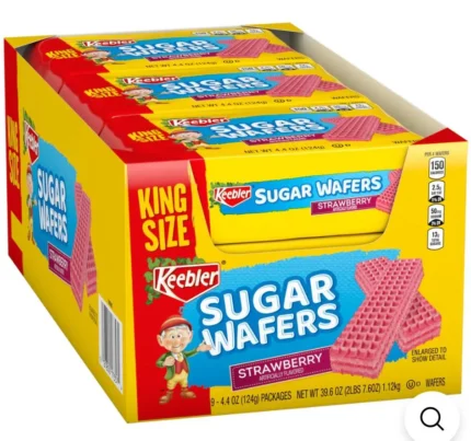 Keebler Sugar Wafers Strawberry King Size