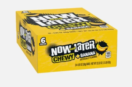 Now and later Banana chews candy