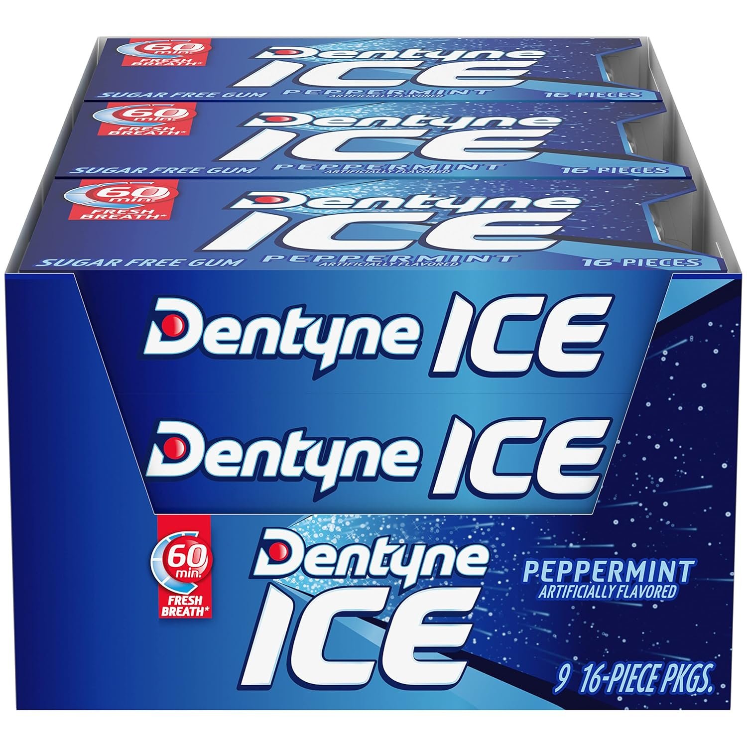 Dentyne Ice Peppermint Sugar-Free Chewing Gum Dentyne Ice Peppermint Sugar-Free Chewing Gum