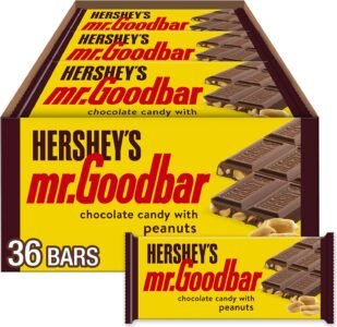 HERSHEY'S Mr.Goodbar Chocolate candy with Peanuts