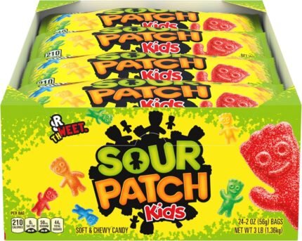 Sour Patch Kids Soft And Chewy Candy 24 Count
