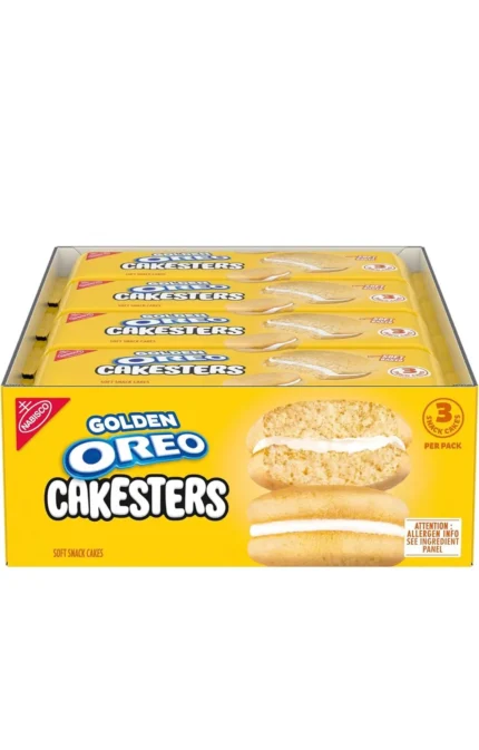 OREO Golden Cakesters Soft Snack Cakes
