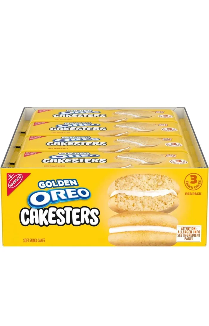 OREO Golden Cakesters Soft Snack Cakes