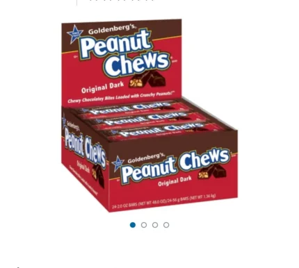 Goldenberg's Peanut Chews Original Dark