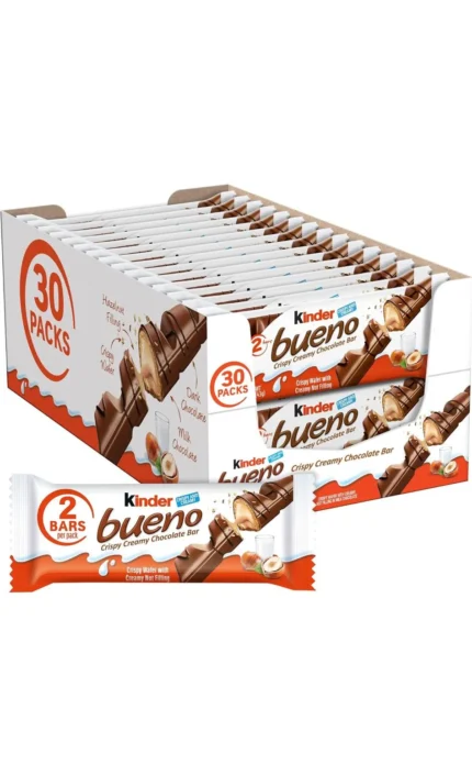 Kinder Bueno Milk Chocolate Bar 2 Bars