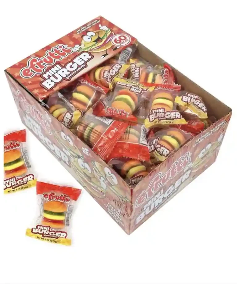 Efrutti Mini Burger Gummy Candy