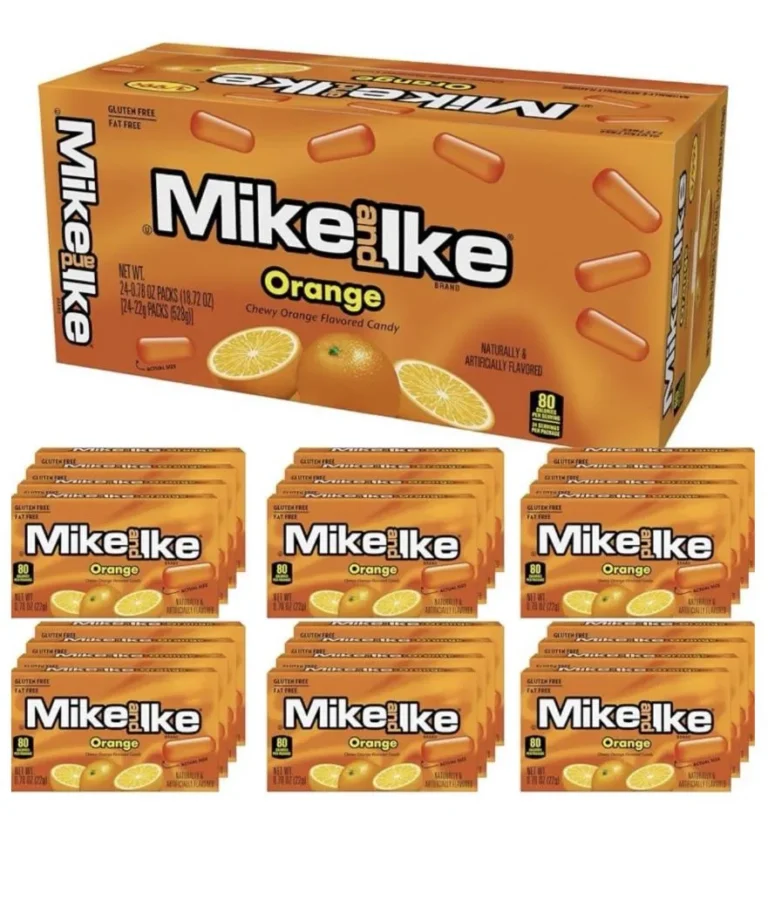 Mike and Ike Candy, Orange , Pack of 12