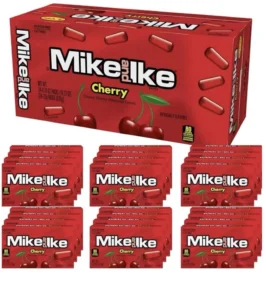 Mike and Ike Candy, cherry , Pack of 12 theater box