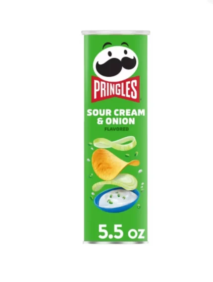 Pringles Sour Cream and onion Potato Chips 5.5oz