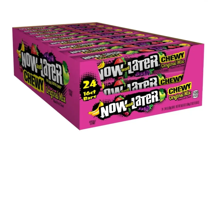 Now and later original mix chews candy