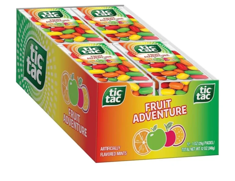 Tic Tac Fruit Adventure Flavored Mint