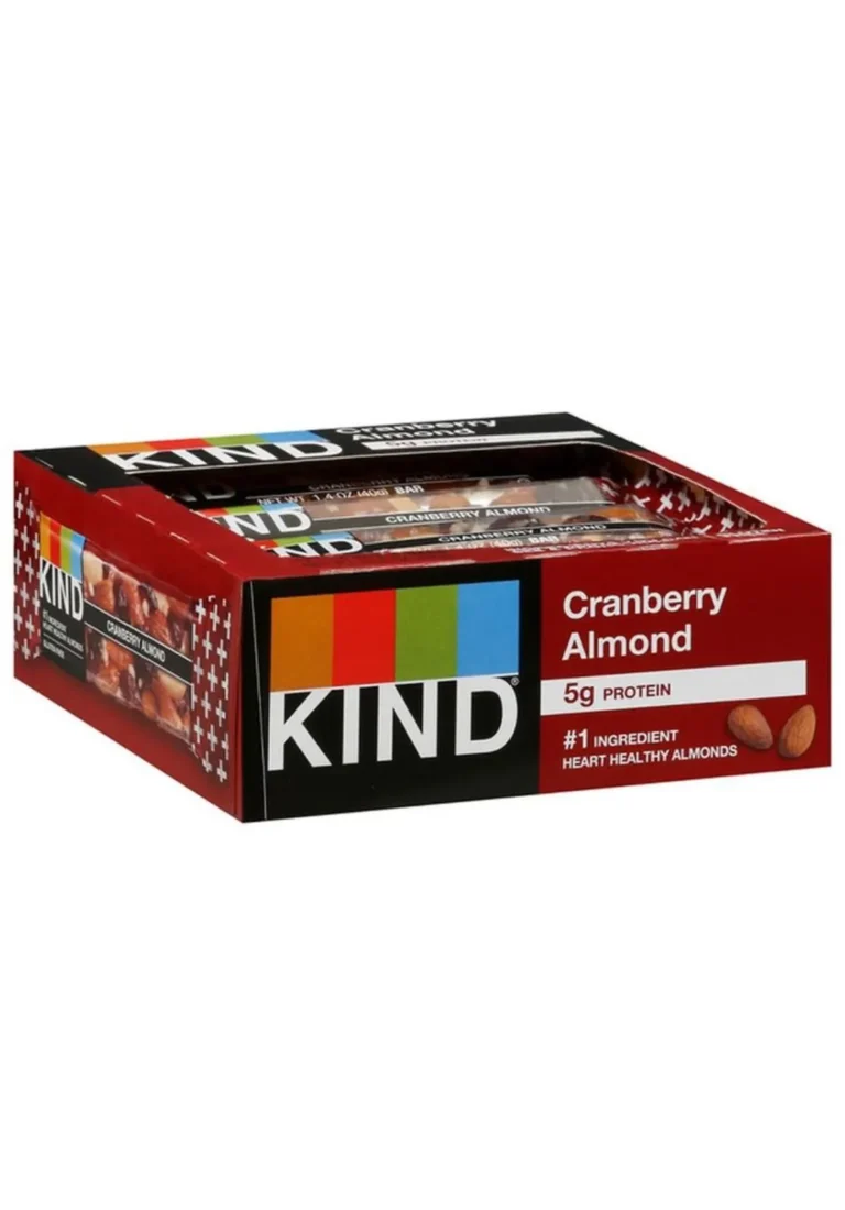 Kind Protein Bar Cranberry Almond 5g Gluten Free 12 Bars