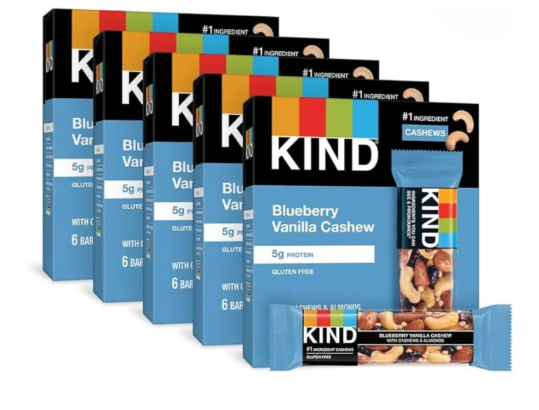 Kind Protein Bar Blueberry Vanilla Cashew 5g Gluten Free 12 Bars