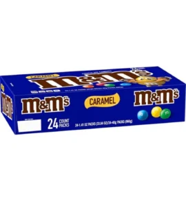 M&M'S Caramel Chocolate Candy 24 Count Packs