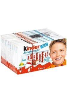 Kinder Chocolate, CASE, 8 Count (Pack of 10)