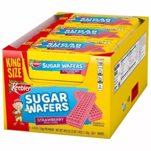 Keebler Sugar Wafers Strawberry King Size