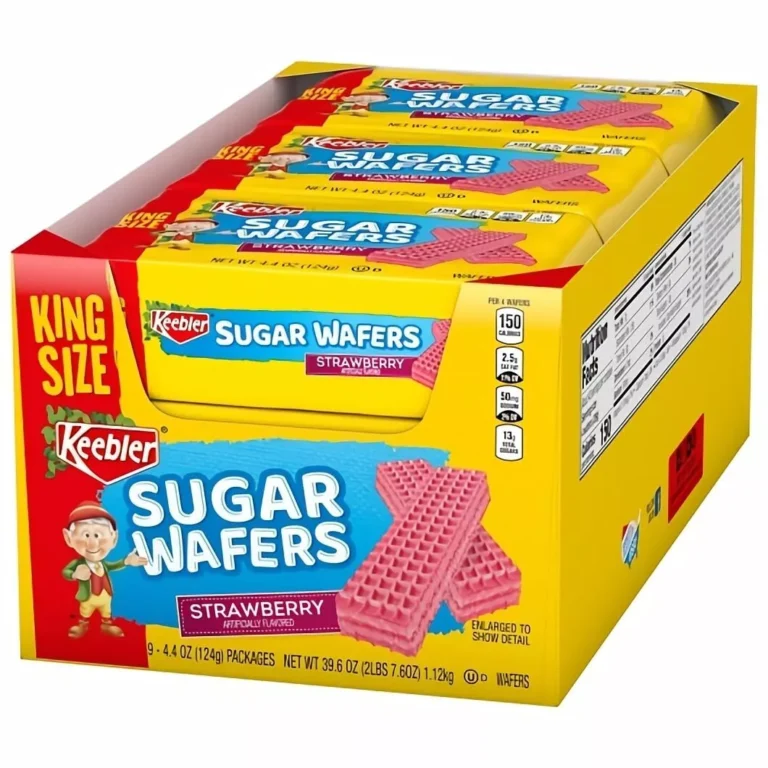 Keebler Sugar Wafers Strawberry King Size