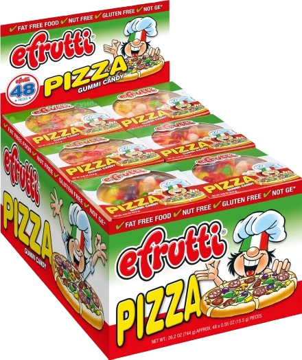 Efrutti Pizza Gummy Candy