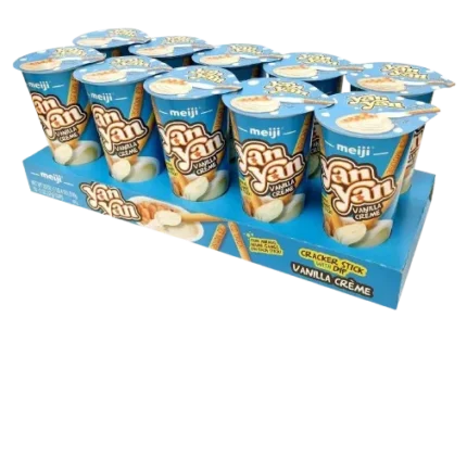 Meiji Yan Yan Dipping Sticks, Vanilla Cream