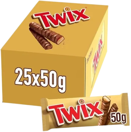 Twix Chocolate Bars 25x25