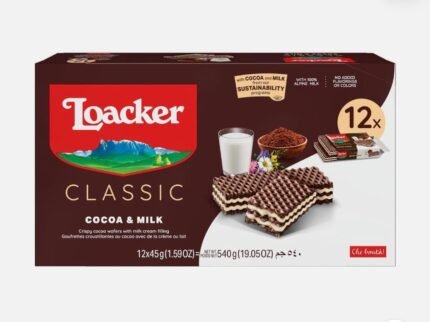 Loacker Classic Cacoa & Milk Wafers