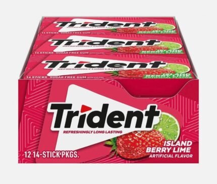 Trident Island Berry Lime Sugar Free Gum