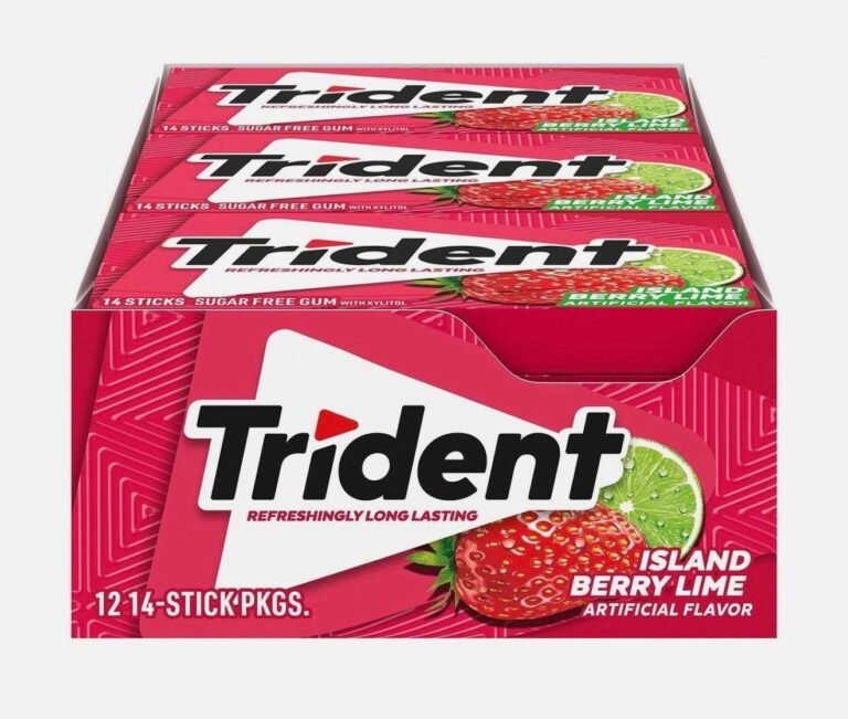 Trident Island Berry Lime Sugar Free Gum