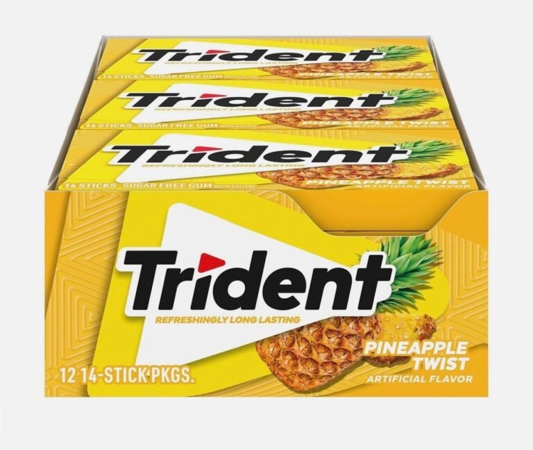 Trident Pineapple Twist Sugar Free Gum