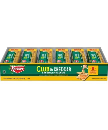 Keebler Toast Club & Cheedar Sandwich Crackers