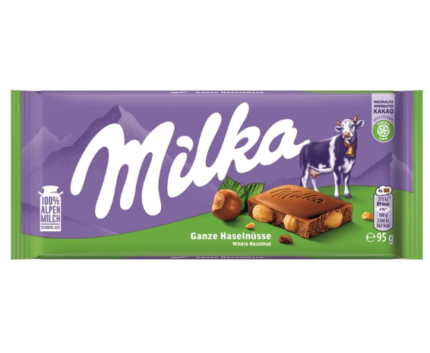 Milka Whole Hazelnut