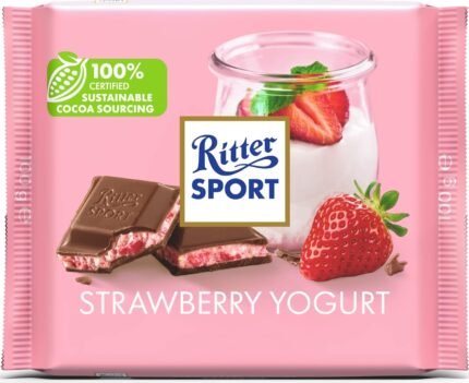 Ritter Sport strawberry yogurt